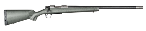 Christensen Arms Summit Ti Bolt Action Rifle 6.5 PRC 24" Threaded Barrel Natural Titanium Green Stock